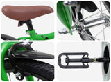 Kids Bike 16 Inches for 4-6 Years Old Green 42009477