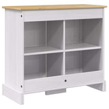Aquarium Stand CORONA White and Brown 81.5 x 37 x 73 cm 250 kg 42034034