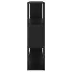 Book Cabinet Room Divider Black 100x24x94 cm 809180