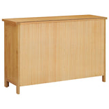 Chest of Drawers 105x33.5x73 cm Solid Oak Wood 289196