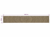 Area Rugs Natural and Black 80 x 400 cm Jute 42010622