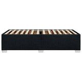 Bed Frame without Mattress Black 90x190 cm Single Fabric 3284438