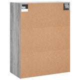 Wall Mounted Cabinet Grey Sonoma 69.5x34x90 cm 828458