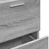 Sink Cabinet Grey Sonoma 40x37x59 cm Engineered Wood 848106