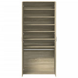 Shoe Cabinet Sonoma Oak 80x39x178 cm Engineered Wood 3276674