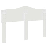 Headboard Gloss White Engineered wood 888654