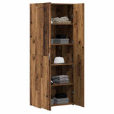 Highboard 2 pcs Old Wood 70 x 42.5 x 185 cm 3365588