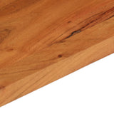 Table Top 120x50x2.5 cm Rectangular Solid Wood Acacia 370921