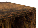 Studio Desk Smoked Oak 152 x 36 x 19.5 cm Engineered Wood 8006696
