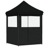 Party Tent Folding Black 200 x 200 x 306 cm Oxford Fabric 42023528