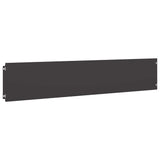 Lawn Edgings 10 pcs Black 20x103 cm Cold-rolled Steel 860154