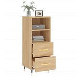 ZNTS Sideboard Sonoma Oak 34.5x34x90 cm Engineered Wood 828647
