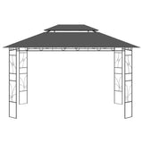 Gazebo 4x3x2.7 m Anthracite 160 g/m 313917
