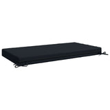 Seat Cushion SOEST 100% Polyester Dark Blue 120 x 80 x 10 cm 946795
