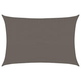Sunshade Sail 160 g/m Anthracite 3.5x4.5 m HDPE 311076