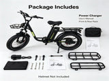 UK Warehouse In Stock, Koolux X7 Fat Tire EBike, 750W Peak Motor, Kenda Tires, Hydraulic Brakes, 34869347