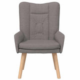 Armchair Taupe 63 x 67 x 94 cm Fabric 42001830