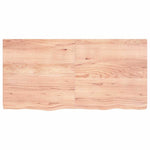 Table Top Light Brown 120x60x cm Treated Solid Wood Oak 3156375