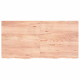 Bathroom Countertop Light Brown 120x60x cm Solid Wood 3156143