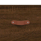 Highboard Brown Oak 69.5x31x115 cm Engineered Wood 828211
