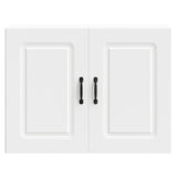 Kitchen Wall Cabinet Kalmar White Engineered Wood 853587