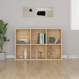 Book Cabinet/Sideboard Sonoma Oak 66x30x98 cm Engineered Wood 800345