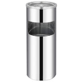 Ashtray Dustbin Hotel 30 L Stainless Steel 51087