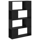TV Cabinet Set Black 80 x 24 x 125 cm Engineered Wood 875202