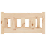 Dog Bed 75.5x55.5x28 cm Solid Wood Pine 833253