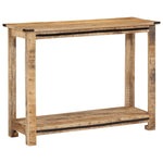 Console Table 100x35x75 cm Solid Wood Mango 374056