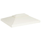 Gazebo Cover Canopy Replacement 310 g / m Cream White 3 x 4 m 40880