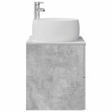 Wall-Mounted Sink Vanity Concrete Grey 49.5 x 44.5 x 66 cm 890313