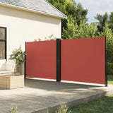 ZNTS Retractable Side Awning Terracotta 160x600 cm 4004633