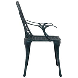 Garden Chair 4 pcs Green 61 x 60.5 x 93cm Aluminium 42002707