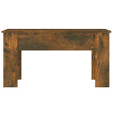 Coffee Table Smoked Oak 101x49x52 cm Engineered Wood 819278