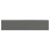 Garden Shed Light Grey 192x1021x223 cm Galvanised Steel 3147448