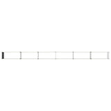 Raised Garden Bed Ivory 600 x 40 x 55 cm cold-rolled steel 8006304