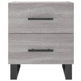 Bedside Cabinet Grey Sonoma 40x35x47.5 cm Engineered Wood 827368