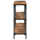 Console Table Old Wood 200 x 29 x 75 cm 871319