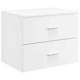 Bathroom Furniture Set White Engineered Wood 3404390