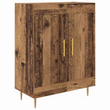 Highboard Old Wood 69.5 x 34 x 180 cm Engineered Wood 3415802