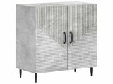 Bathroom Storage Cainet HAARLEM Concrete Grey 59.5 x 31 x 80 cm 896838
