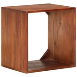 Wall Shelf 40x30x40 cm Solid Acacia Wood 340304