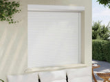 Roller Shutter White 120 x 150 cm Aluminium and Polyurethane 42047059