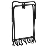 Saddle Rack Foldable Freestanding Black Iron 172441