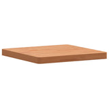 Table Top 50x50x4 cm Square Solid Wood Beech 355979