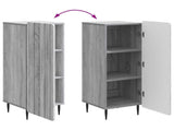 Sideboard Grey Sonoma 34.5 x 33 x 92 cm Engineered Wood 894371