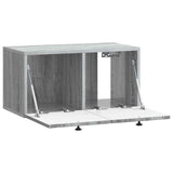 Wall-Mounted TV Cabinet Grey Sonoma 59.5 x 31 x 30 cm 898201