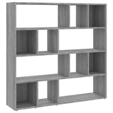Book Cabinet/Room Divider Grey Sonoma 105x24x102 cm 823251