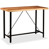 Bar Set 7 Pieces Solid Acacia and Reclaimed Wood 275134